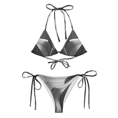 Steel Illusion String Bikini
