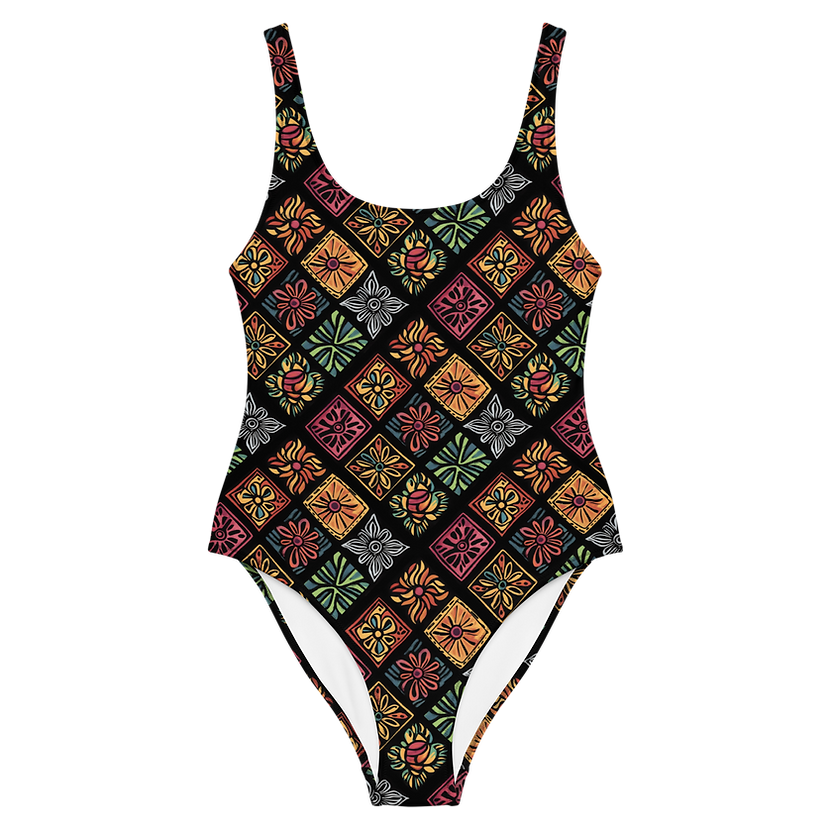 Flower Patch One-Piece Swimsuit
